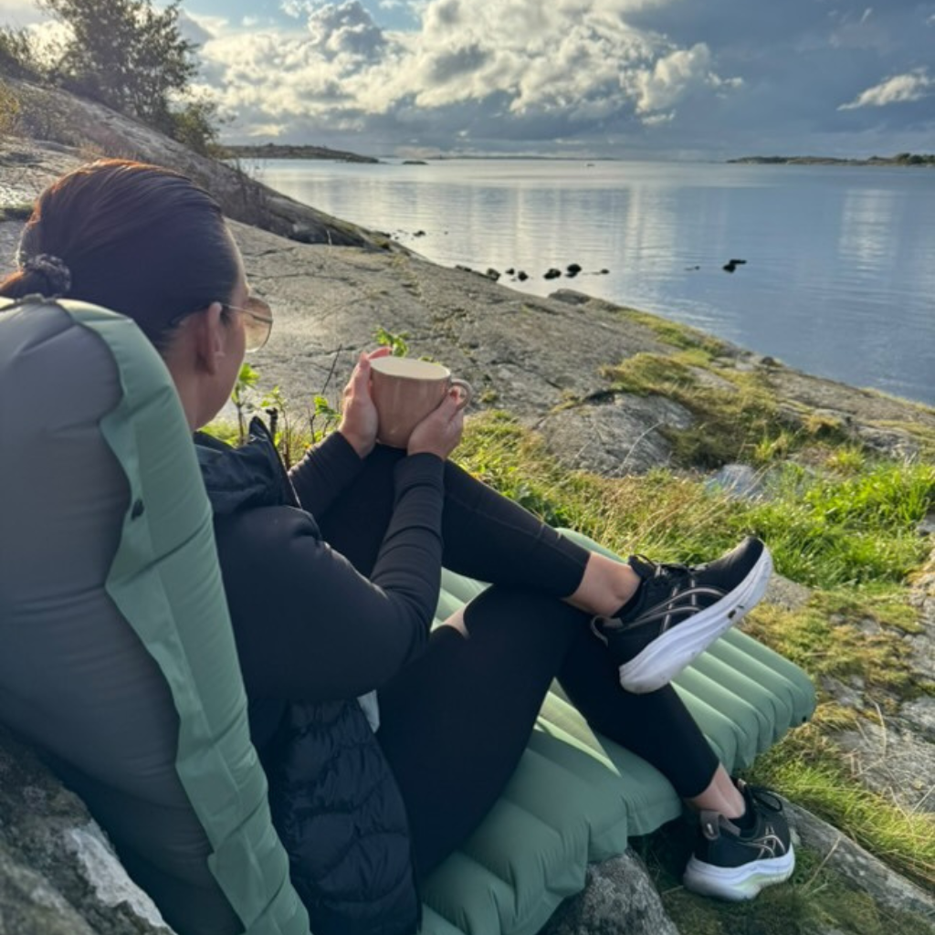 Luftmadrass - Inbyggd pump