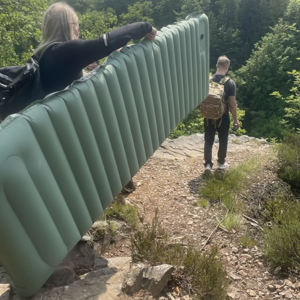 Luftmadrass - Inbyggd pump